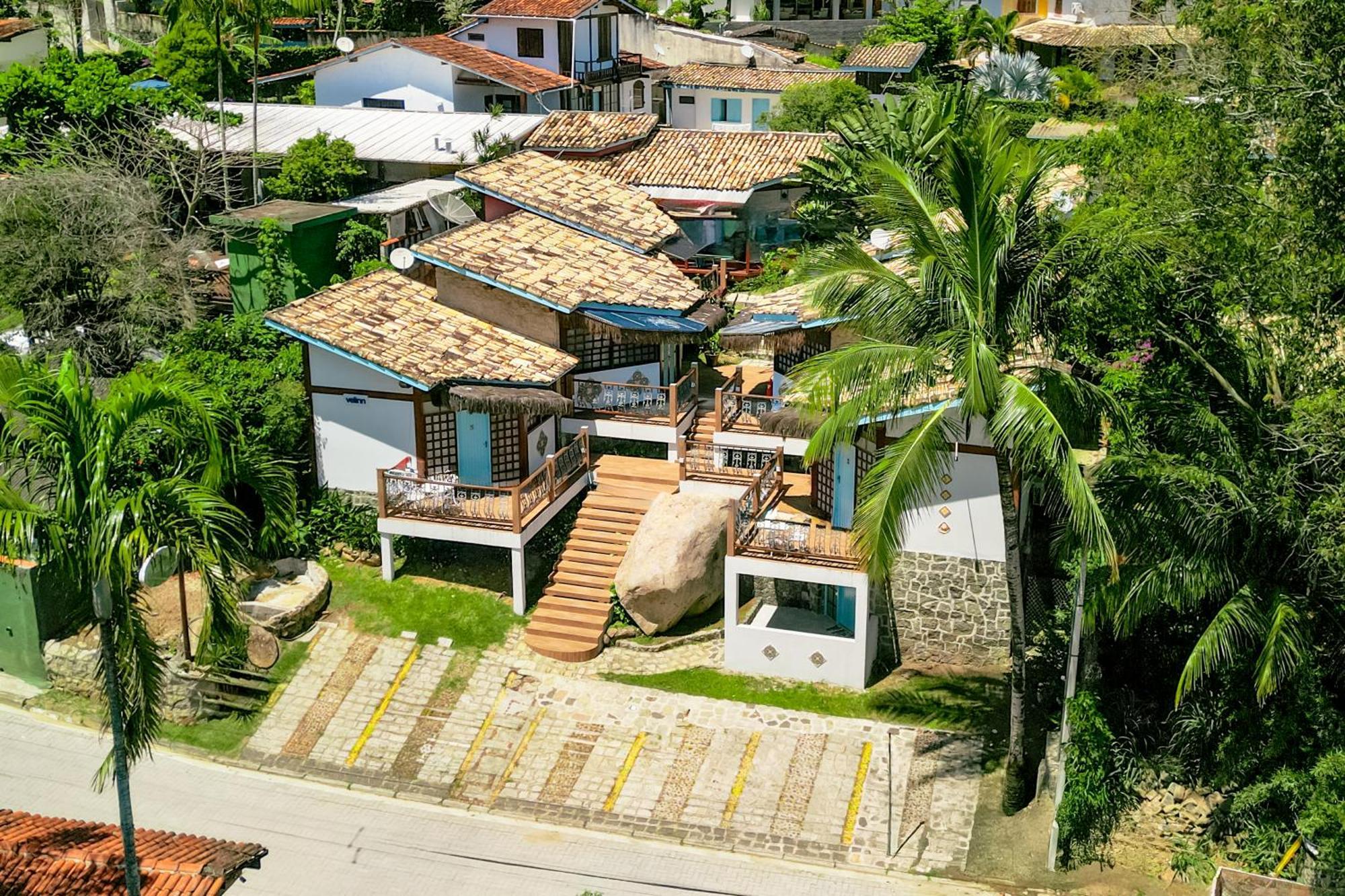Velinn Pousada Guarubela Villa Vittoria Ілябела Екстер'єр фото